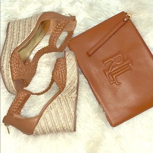 Nine West Brand Summer espadrille wedges 7.5